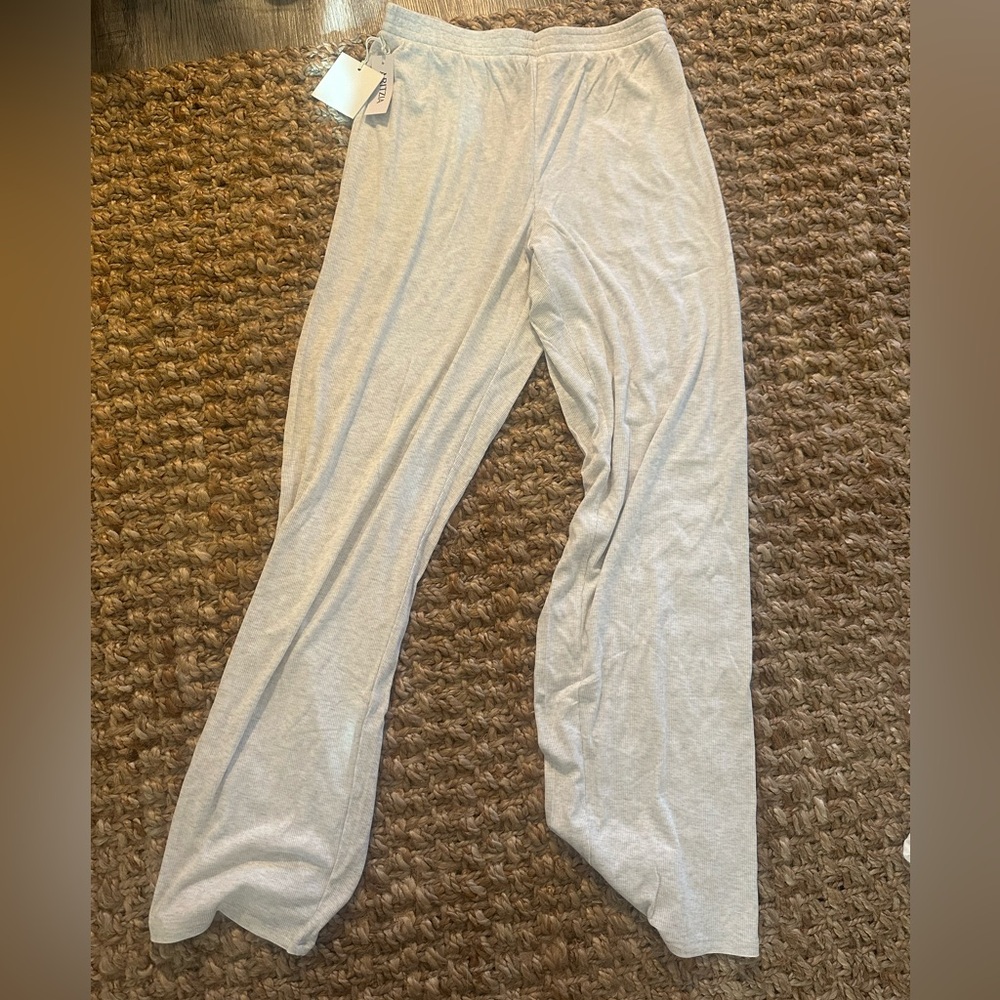Aritzia heather birch lounge pant